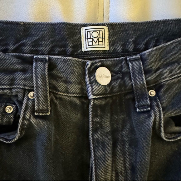 Toteme Black Denim Jeans Size 25 - Picture 5 of 11